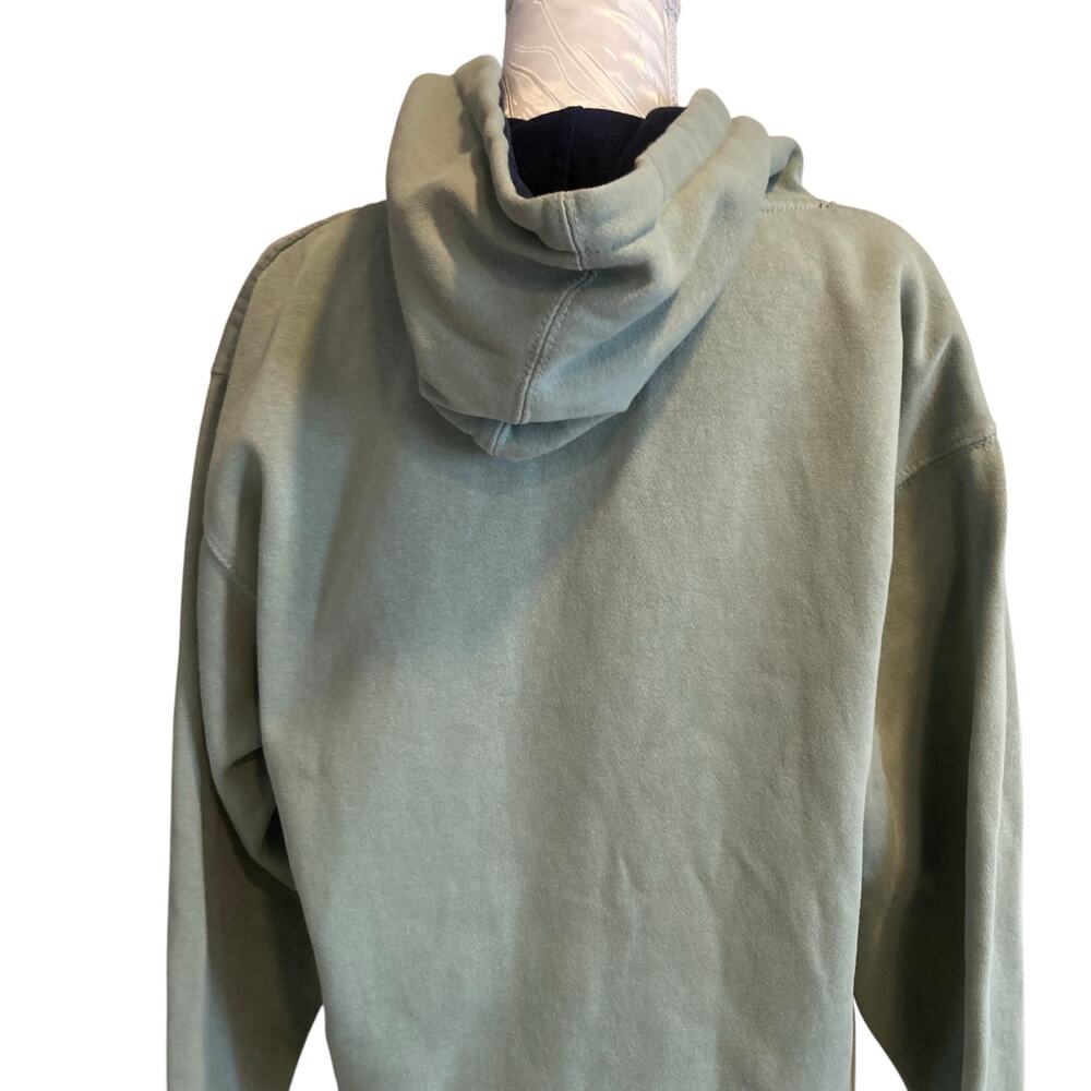 Oxford University Green Hoodie Womens L Collegiate Preppy - Picture 12 of 16